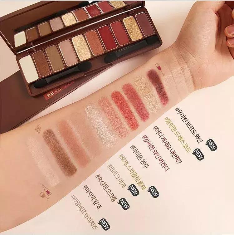 所有的网红眼影盘,明星平价眼影盘好看又好用