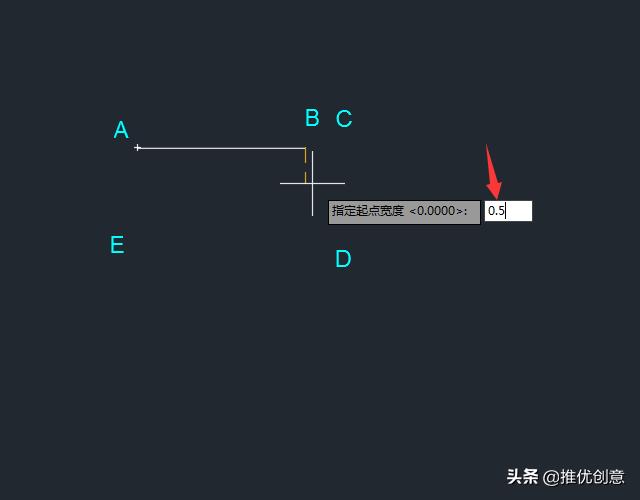 autocad绘制直线的图文教程,autocad2018习题绘制二维多段线