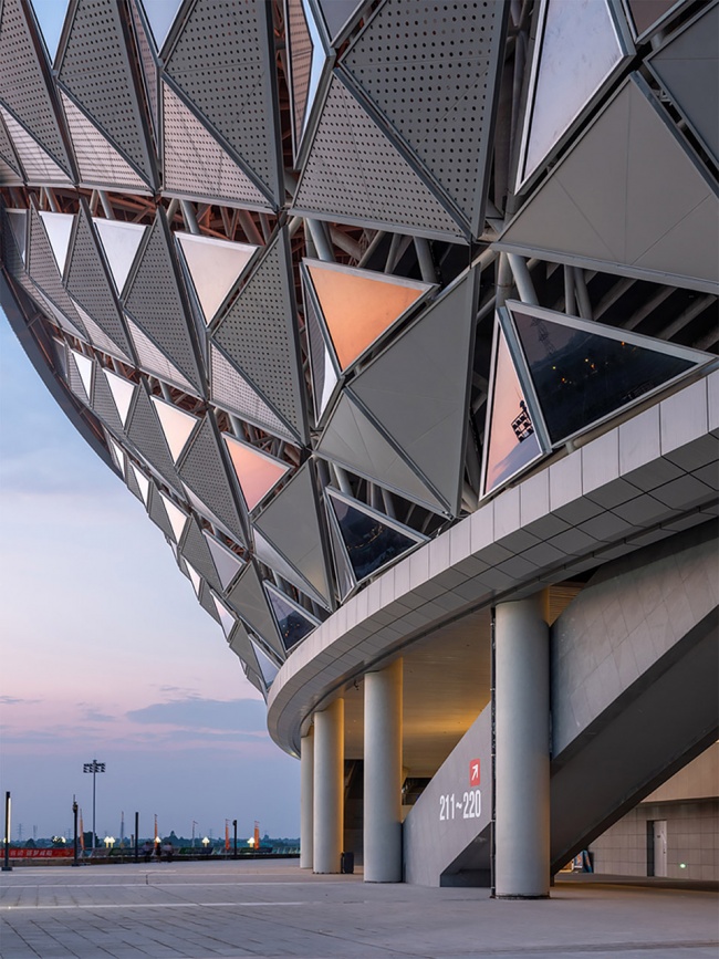 咸阳市奥林匹克体育中心,奥体中心体育馆设计理念