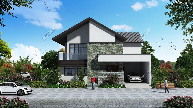 湖南农村小伙建房,砖头盖房遇到地震