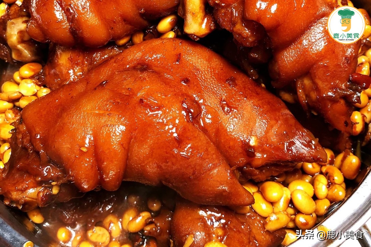 做酱猪蹄,酱猪蹄不放糖做法