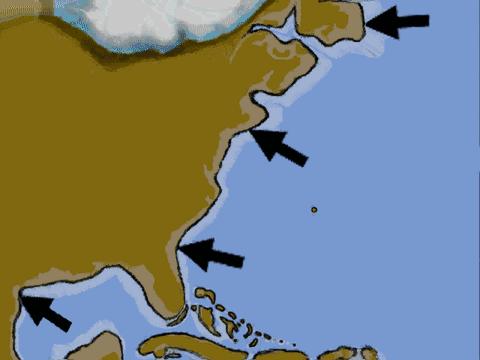 冰川地貌断层图,喀斯特溶蚀地貌的形成过程图片