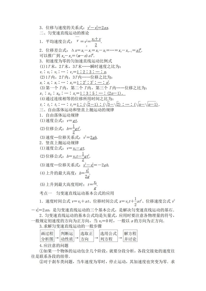 高中物理3-5知识点总结大全电子版,高中物理知识清单电子版