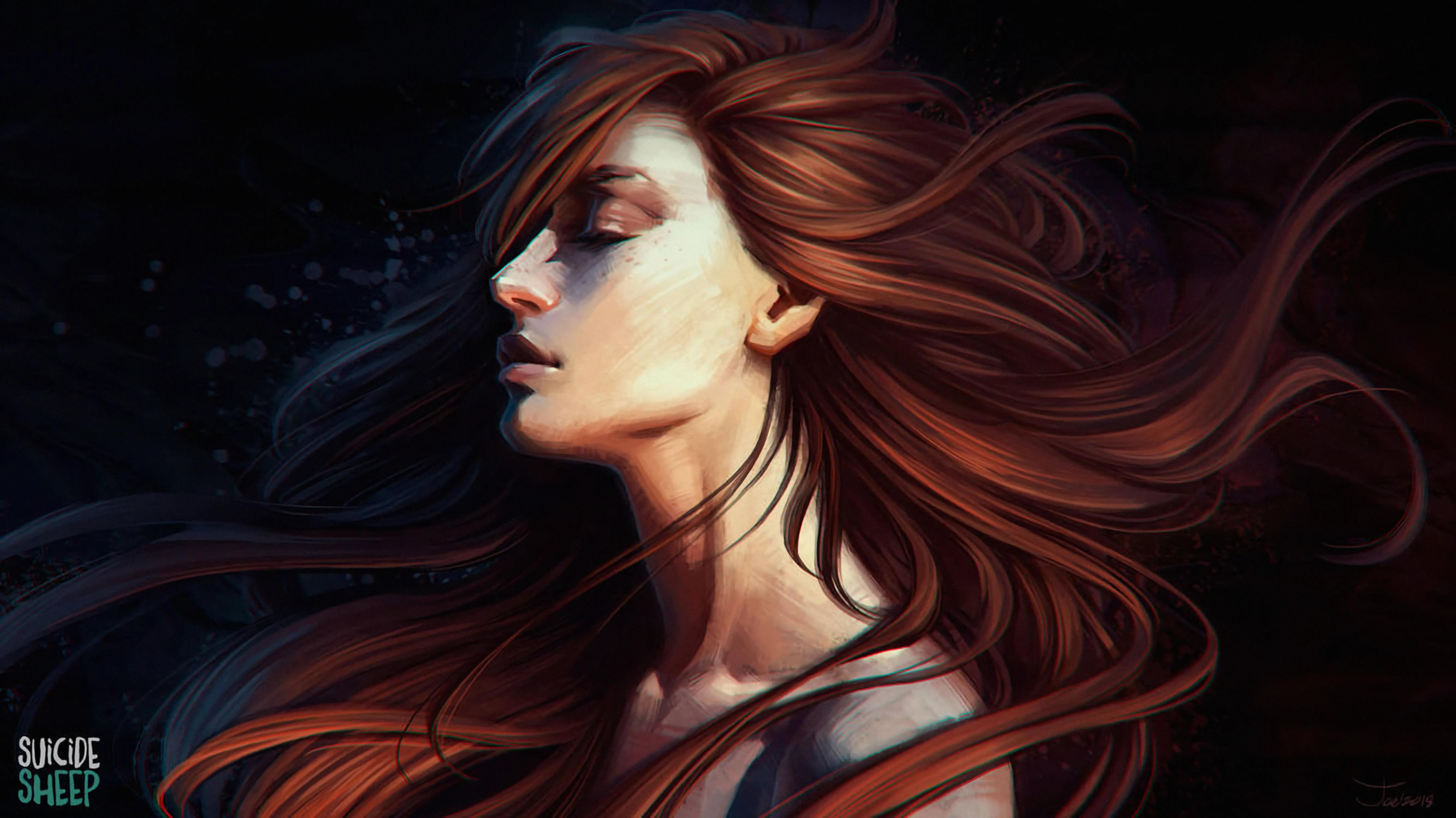 电脑壁纸超清极简风4k美女,超好看的4k美女壁纸图文