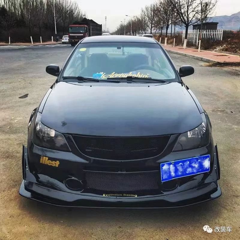 3000块买了三菱lancer改装,三菱lancer改装效果图