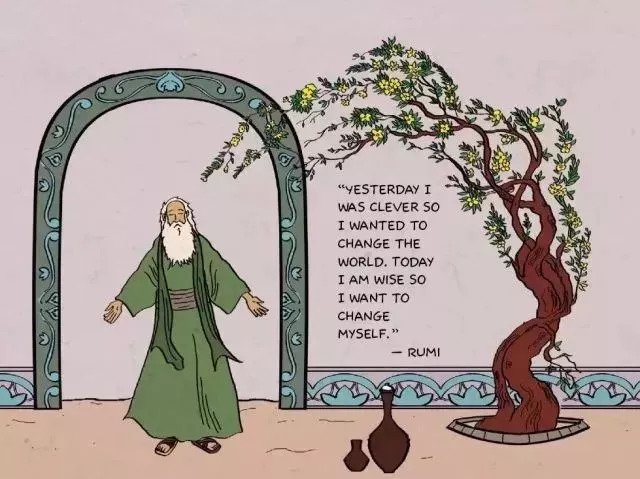 从13世纪的鲁米到今天的新裤子乐队,他们都在唱诵同一件事