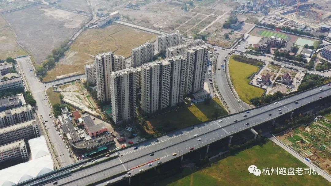 万科城市之光a区航拍,滨江万科城市之光