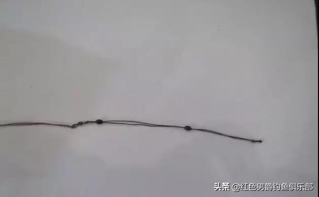 钓鱼时主线子线怎样搭配才合适,钓鱼线子线与八字环的连接方法