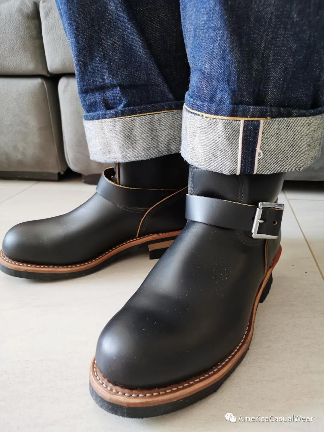 RedWing红翼9268茶芯工程师靴初体验