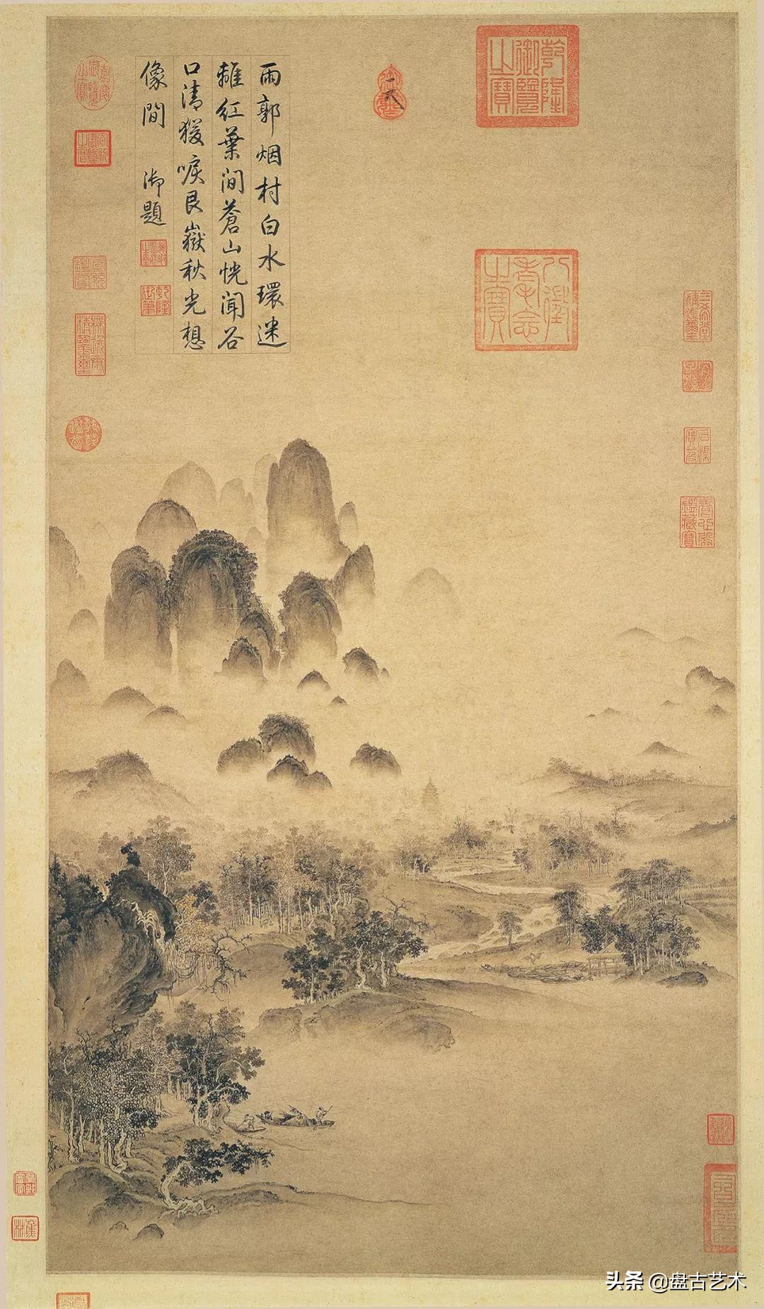 盘古油画高清图,盘古风格油画图片大全