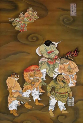 中国神话故事所有的神图片,冥界诸神排名前100