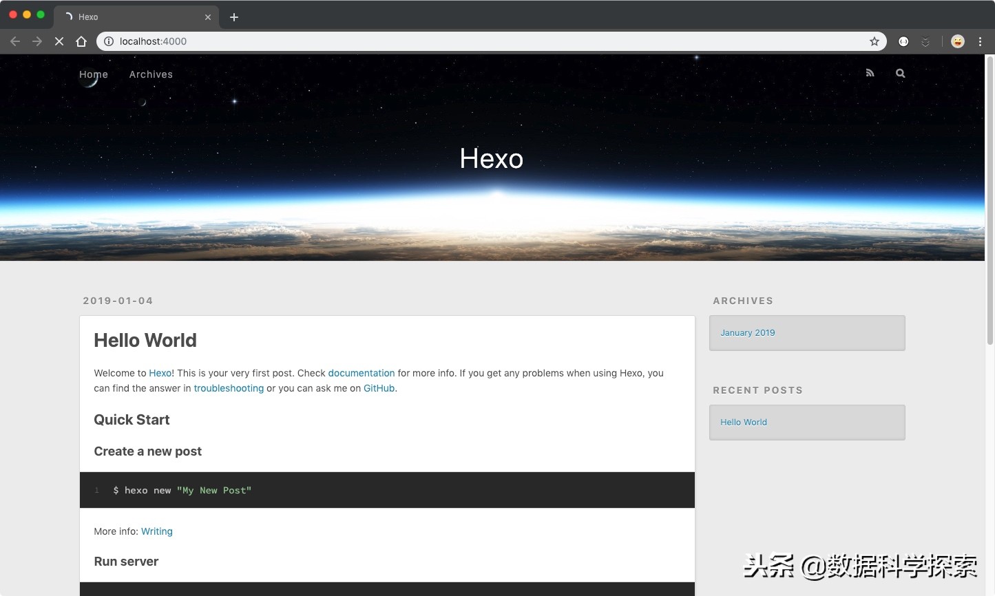 免费自己做博客,从零开始建立个人博客网站