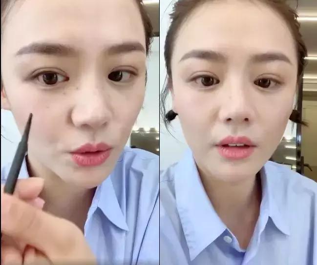 戏精美女同事，竟然用踩雷彩妆给直男化了个妆……