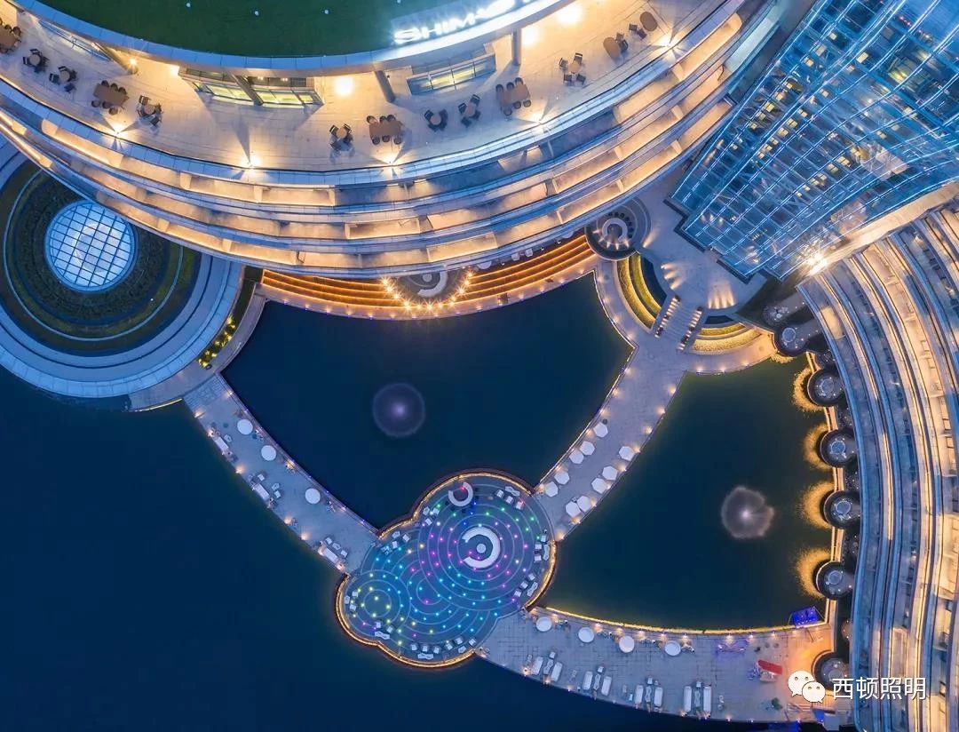 西顿灯光案例-生前必去20家酒店之-上海佘山世茂洲际酒店（深坑）