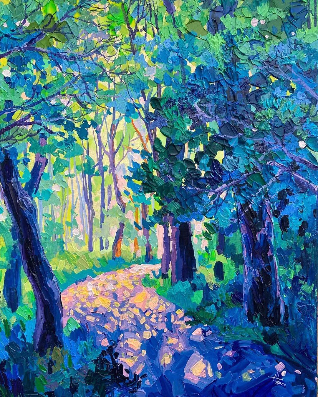 一千元颜料画画,画画颜料全套捡漏