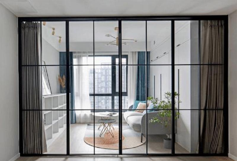 折叠式餐桌效果图小户型,小户型开放式厨房折叠隐藏餐桌