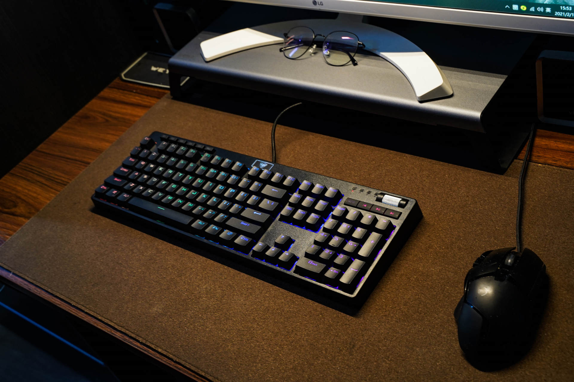 奥睿科电脑鼠标垫,奥睿科双面软木鼠标