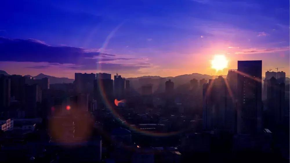 空中全景看贵阳,看贵阳的全景