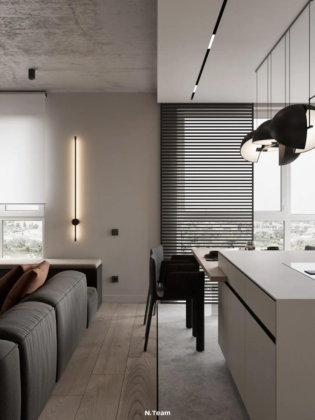 书桌极简又舒适,越舒适越有高级感