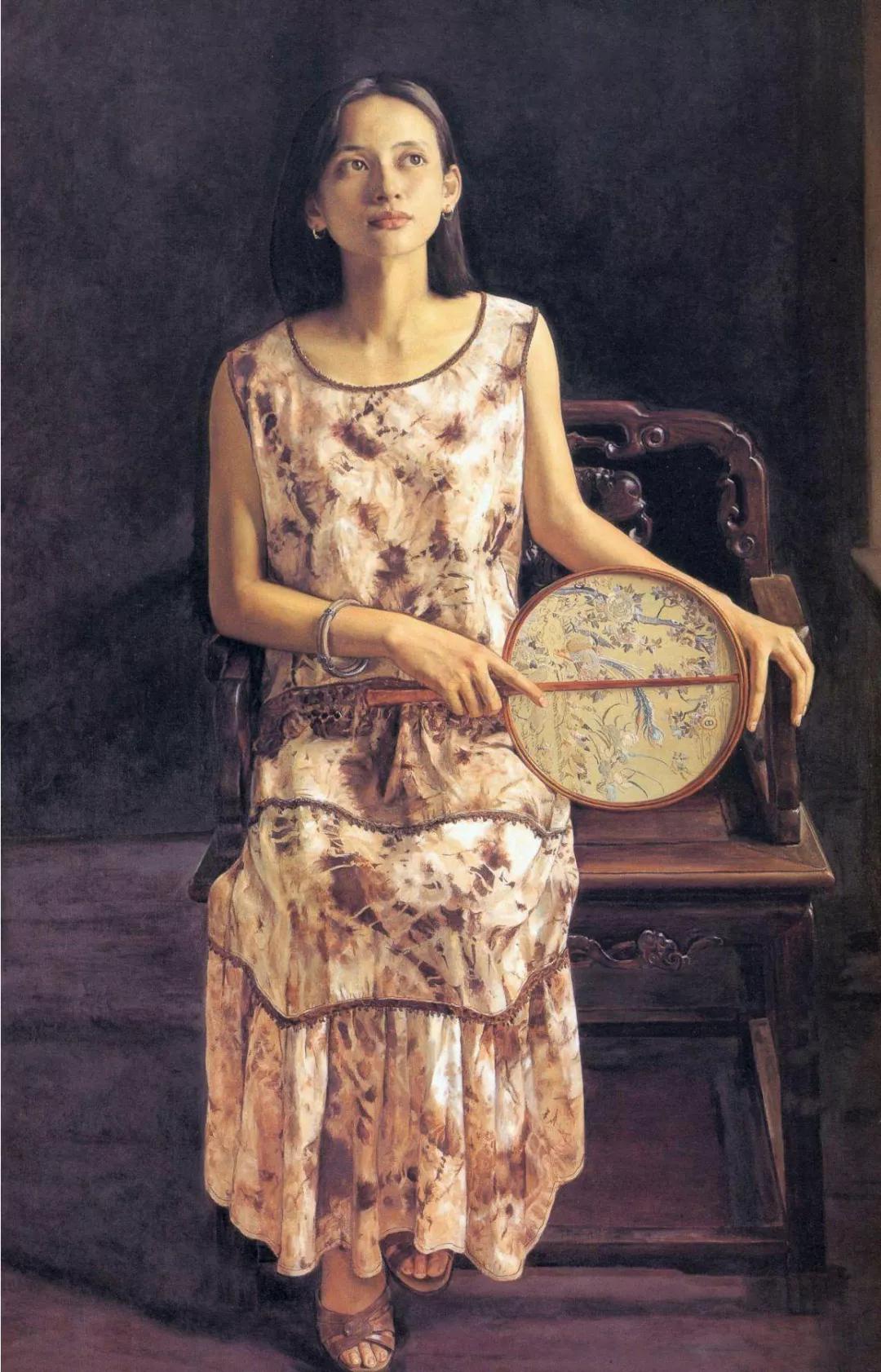 新婚作画拍卖,新婚画妻子