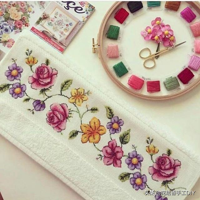 十字绣美丽的画,十字绣美妙图案