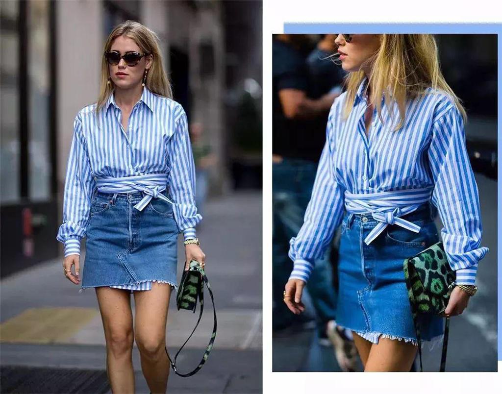 牛仔裙要选什么款,不会挑好看的衣服