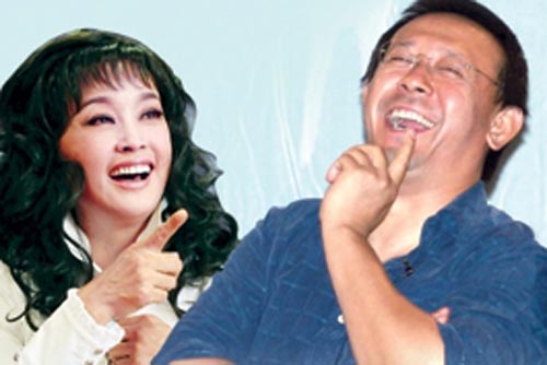 1992年刘晓庆和姜文,金星秀刘晓庆陈国军姜文