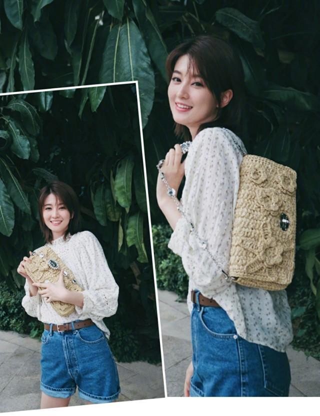 乔欣的穿搭指南,乔欣可咸可甜全身照