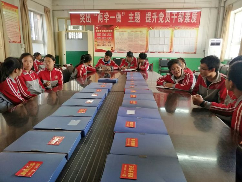 流曲初中部,流曲中学开学