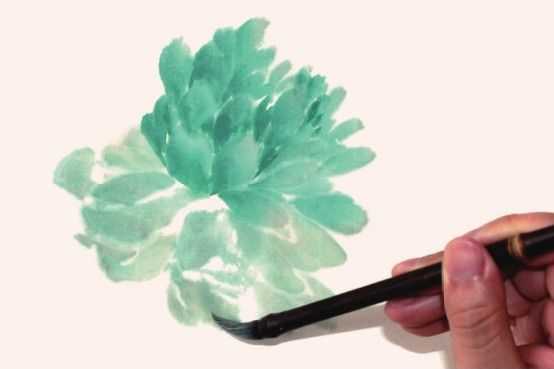 国画知识：牡丹不会画？教你3种牡丹画法，简单易学，快收藏起来