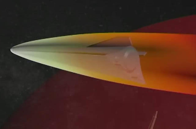 洲际导弹爆发瞬间,乘波体弹道导弹视频