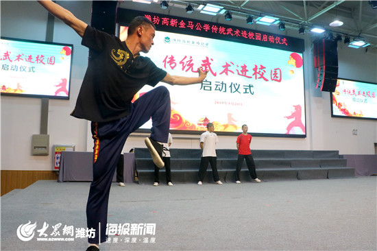 传统武术进学校,中华传统武术课