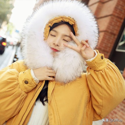 冬天必备一款你中意的羽绒服,羽绒服小仙女必备