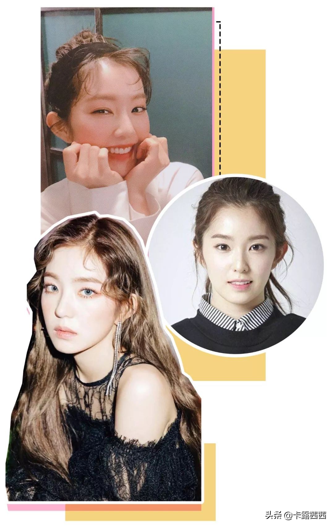 显脸小的刘海不论脸型学生党,适合所有脸型的刘海显脸小