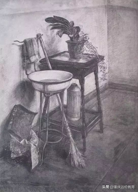 中央美术学院素描静物高分卷,中央美术学院素描精品视频