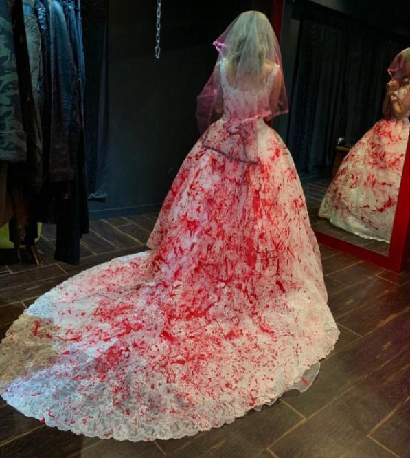 黑尾酱秀的婚纱,黑尾酱理想中的婚纱