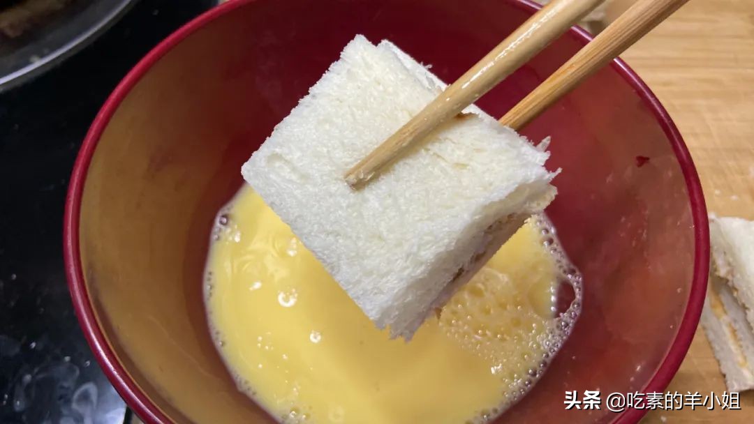 爆浆西多士早餐食谱,奶香西多士烤箱做法