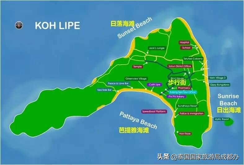 泰国贝丽岛美景,泰国雨季丽贝岛