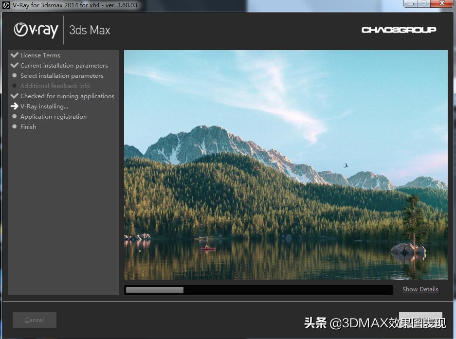 vray5.3安装教程,vray3.6安装教程3d2018