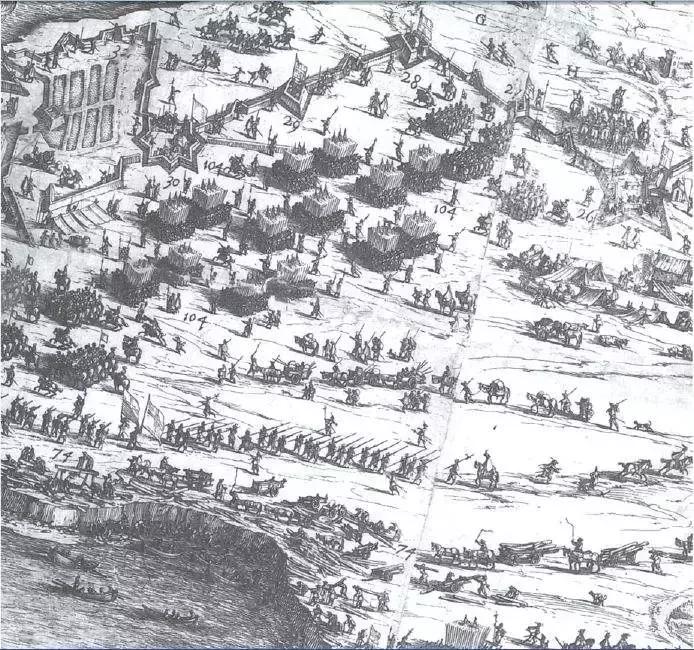 古代军队的中军是什么,古代军营中军大帐位置图