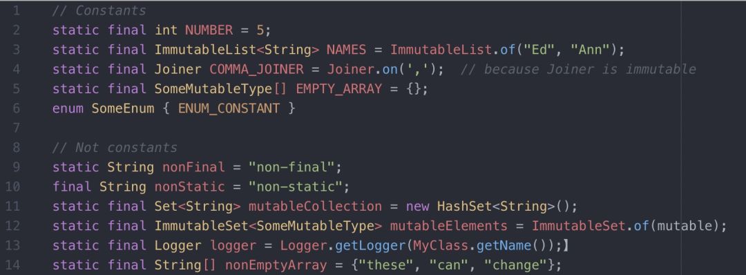 java编码规程,java编码规范学习笔记