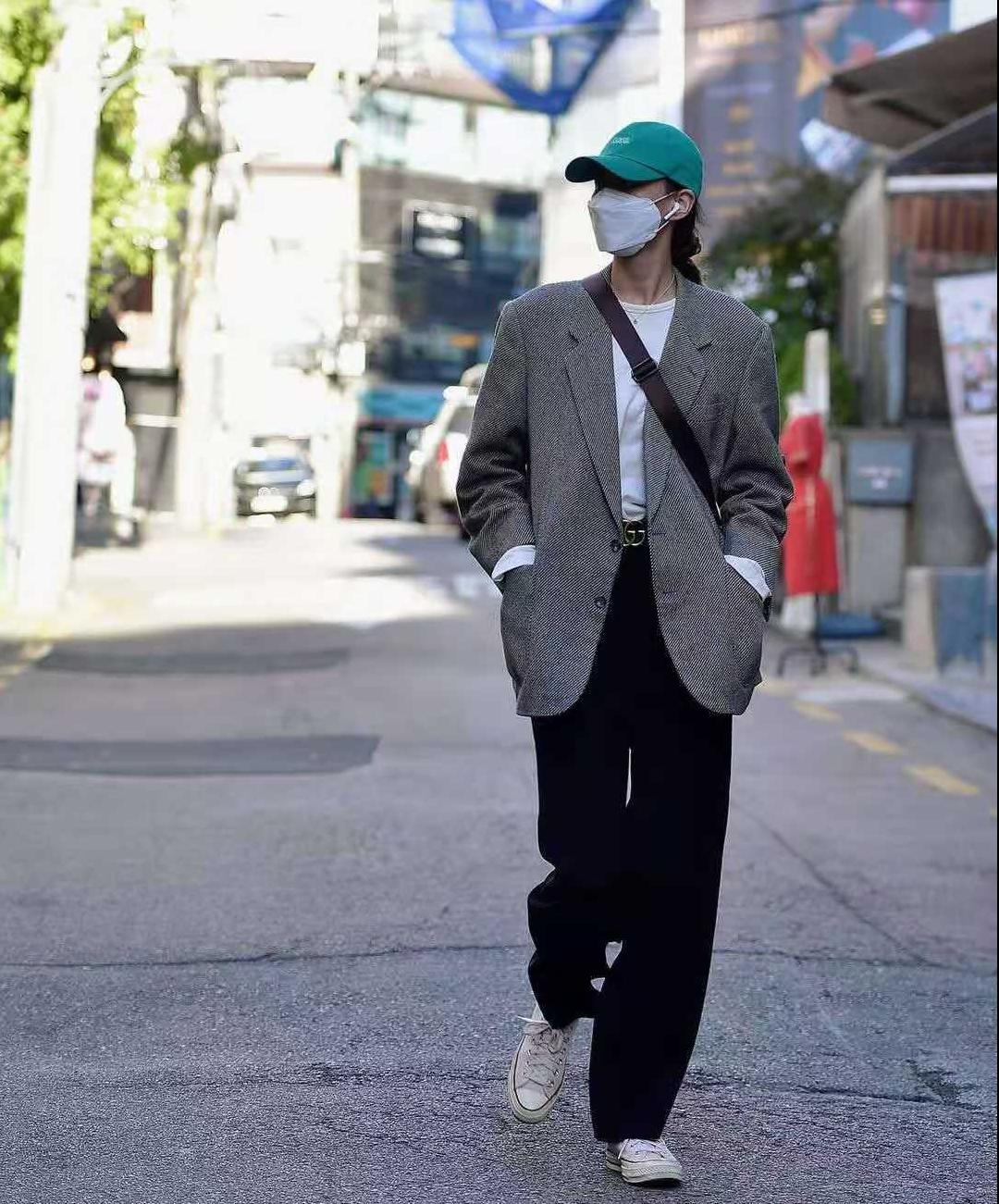 今年韩国女生流行穿搭,讲真的穿搭