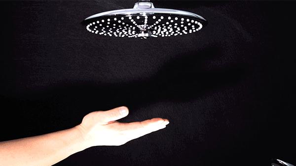 大花洒怎么洗澡,顶喷大花洒