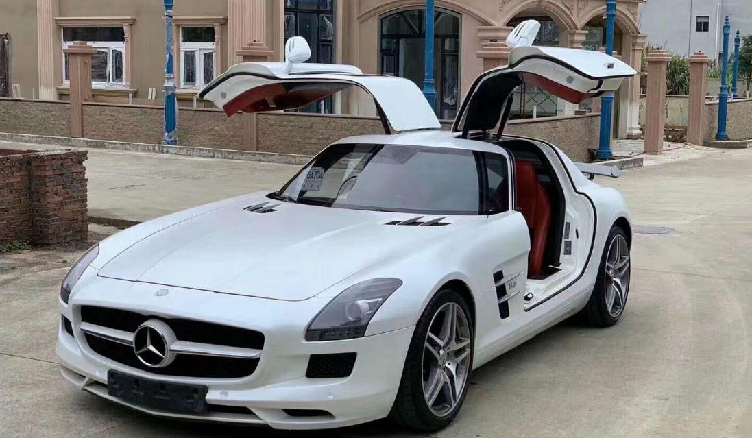 巅峰极速奔驰slsamg值得养么,鸥翼门的绝唱奔驰slsamg