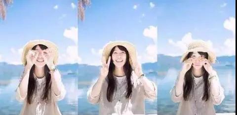 日本女生拍照pose大全,女生近照拍照pose大全