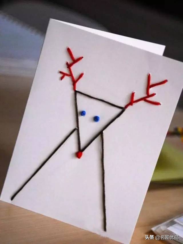 手工圣诞贺卡的做法非常简单,简单手工圣诞贺卡怎么做