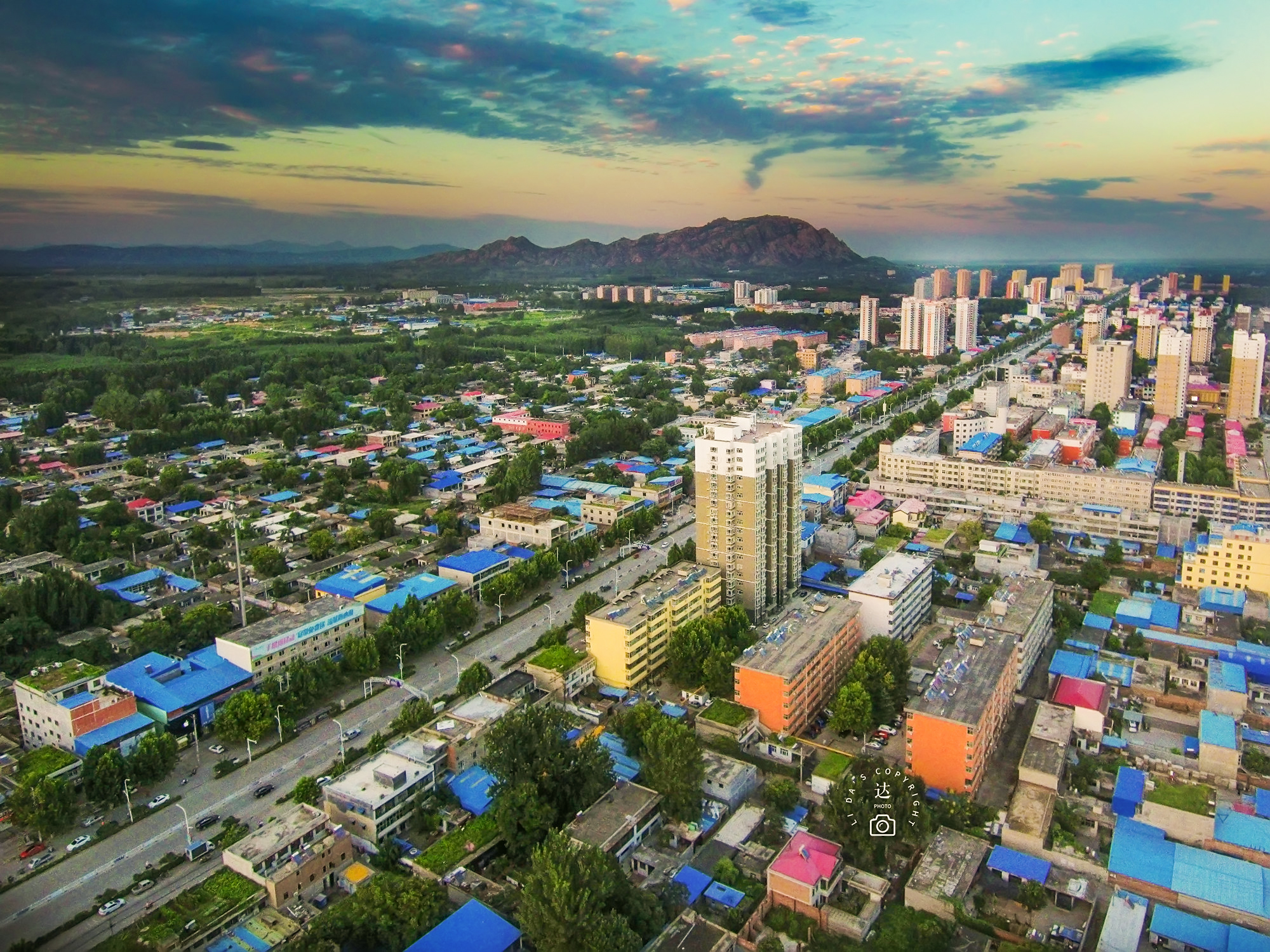 曲阳县城全景视频,曲阳县城高清地图