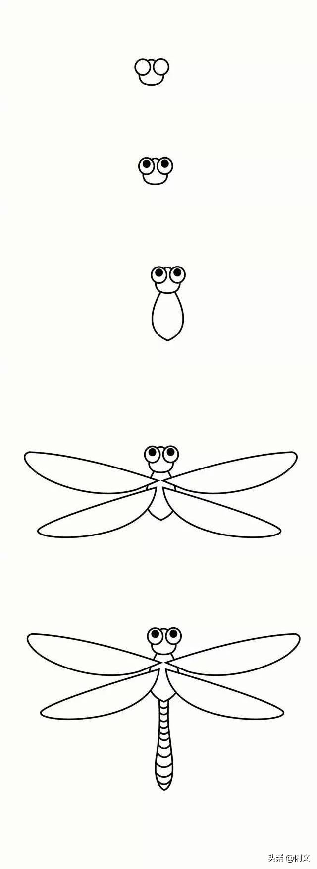 100个简笔画小动物超简单一年级,简笔画小动物100种可爱表情包