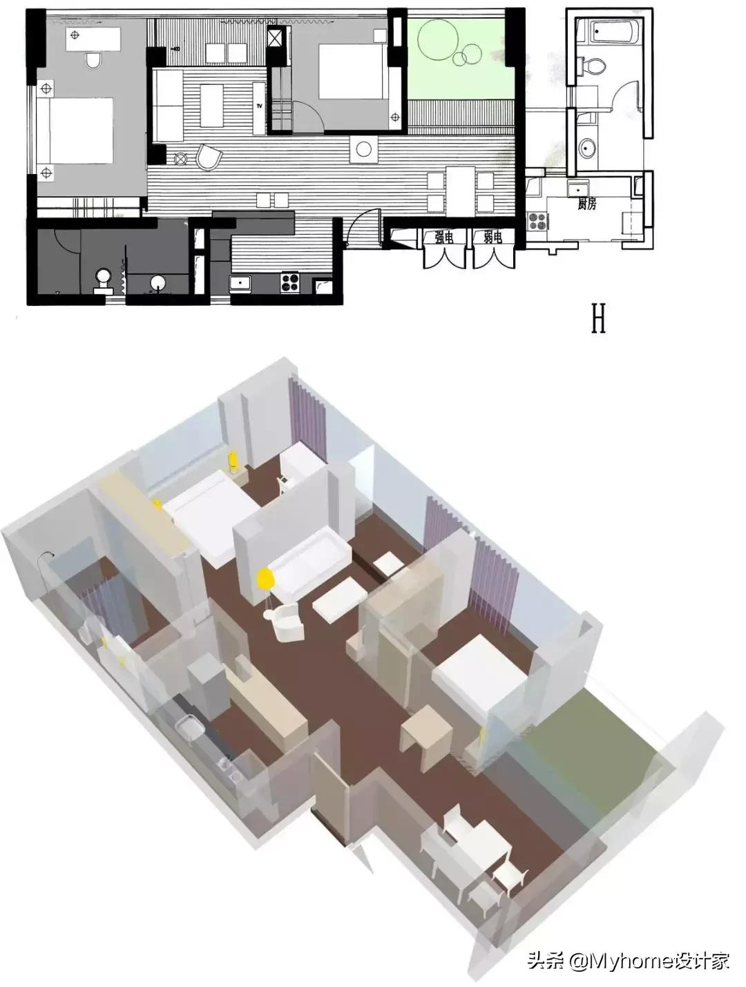 家装平面布局图,好的装修设计平面布局图