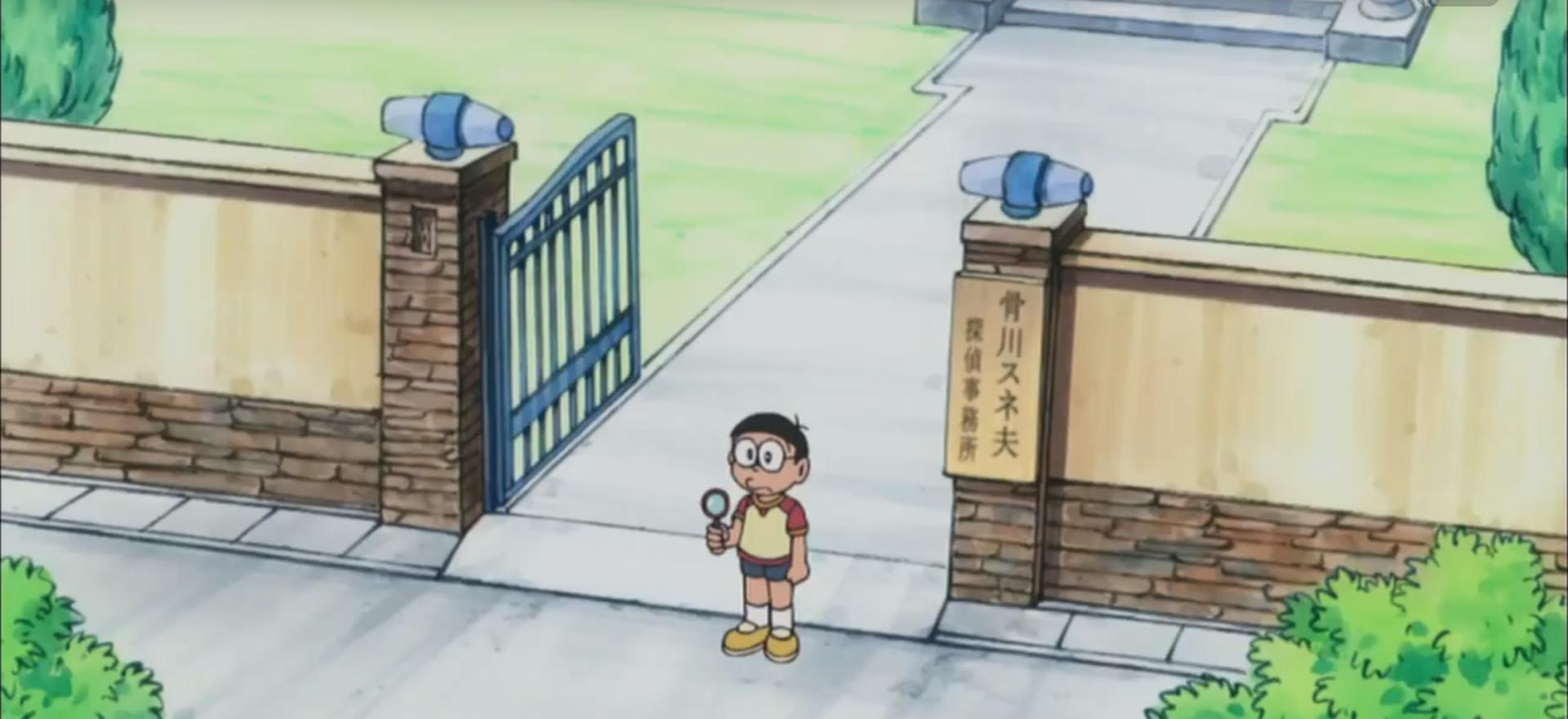 大雄想玩侦探游戏,结果发现犯人就是自己